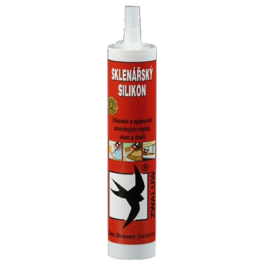 silikón sklenársky 310ml TRANS.