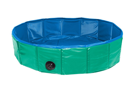 Karlie-Flamingo Skladací bazén pre psov zeleno / modrý 80x20cm