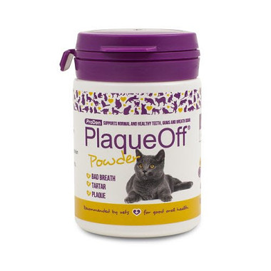 Prúdenia PlaqueOff Powder Cat 40g - pre mačky