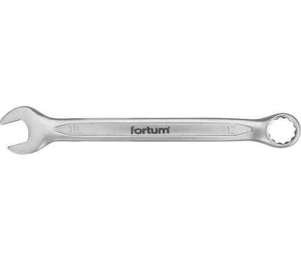 kľúč očkoplochý, 12mm, L 171mm, Fortum