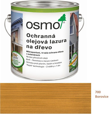 OSMO Ochranná olejová 700 borovica 0,75l