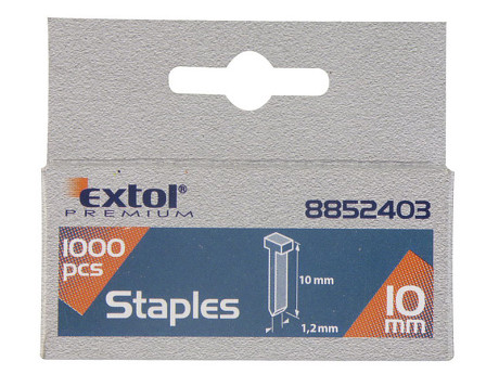 Hřebíky 1000ks Extol Premium - Hřebíky 12mm 1000ks 2.0x0,52x1,2mm Extol