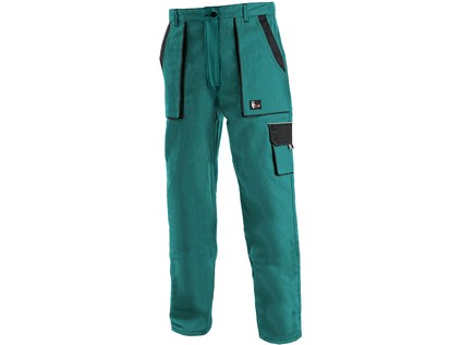 Kalhoty do pasu CXS LUXY ELENA, dámské, zeleno-černé, vel. 38