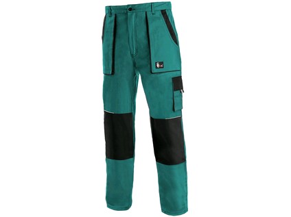 Kalhoty do pasu CXS LUXY JOSEF, pánské, zeleno-černé, vel. 48