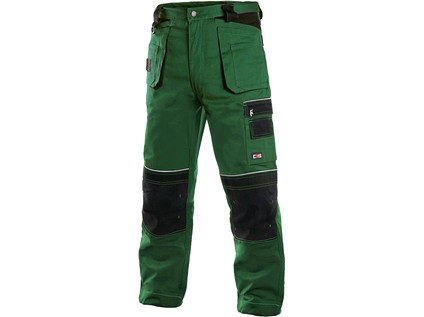 Pánské kalhoty ORION TEODOR, zeleno-černé, vel. 62