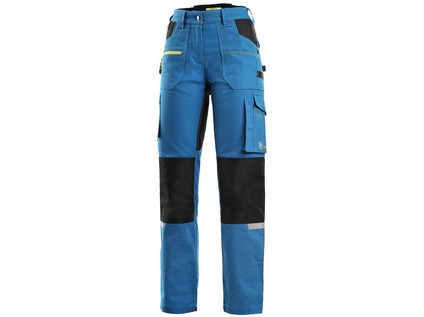 Kalhoty CXS STRETCH, dámské, středně modro - černé, vel. 42