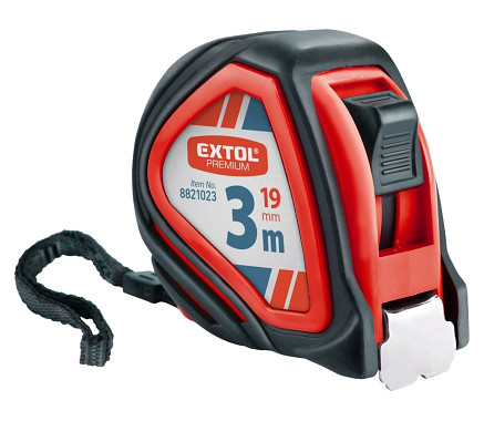 Extol Premium (8821023) meter zvinovací, 3m, š. Pásku 19mm