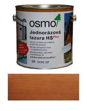 Osmo HSplus 0,75l, červený céder 9235