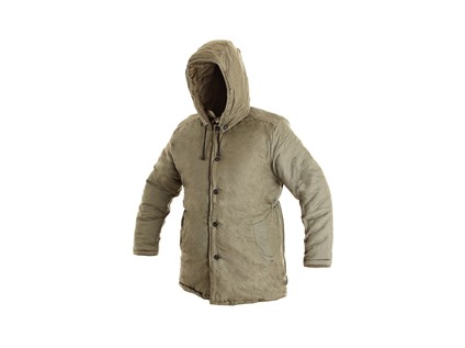 Pánský zimní kabát JUTOS, khaki, vel. 62