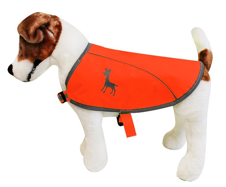Alcott reflexná vesta pre psov, oranžová, veľkosť M