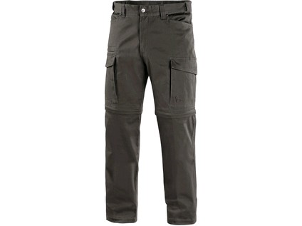 Kalhoty CXS VENATOR, pánské s odepínacími nohavicemi, khaki, vel. 50