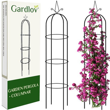 Gardlov 21029 Opierka na popínavé rastliny 200 x 40 cm kov zelená