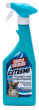 Simple Solution Stain & Odor Remover Extreme Odstraňovač škvŕn a pachu pre psov, 750ml