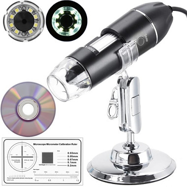 USB digitální mikroskop 1600x 22185