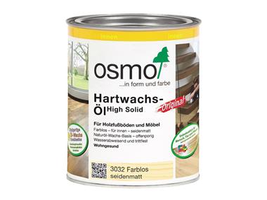 OSMO 3062 Tvrdý voskový olej Original 0,75L bezfarebný matný