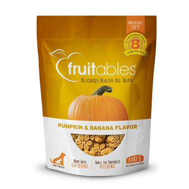 Fruitables Baked™ Odměny pro psy dýně a banán 198g