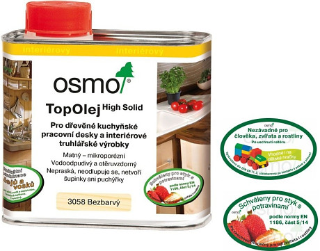 Osmo 3058 Top olej 0,5L