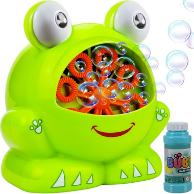 Kruzzel 21162 Detský Bublinkovač Žaba s náplňou zelená