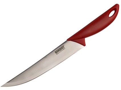 nôž porcovací 20cm CULINARIA RED