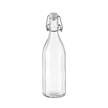 Tescoma Della Casa 895194 sklenená s klipom hranatá 1000 ml 895194.00