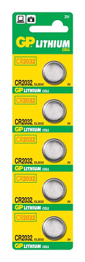 GP BAT. KONF.CR2032 5BL
