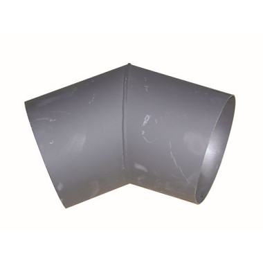 koleno dymové 125mm / 90st.t.1,5mm ČER
