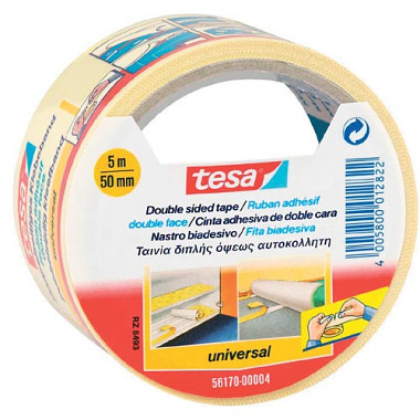 Tesa obojstranne lepiaca páska biela 25 m x 50 mm
