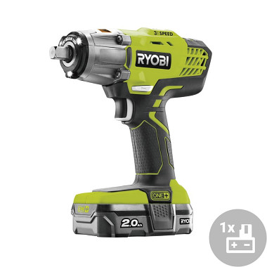 Aku rázový uťahovák Ryobi R18IW3-120S, 18V