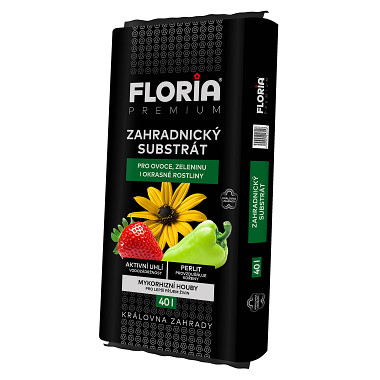 substrát zahradnický 40l FLORIA