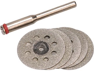 Kotouče diamantové na přímou brusku, sada