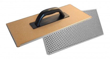 škrabák na staré omítky 400x180mm dřevo+plech