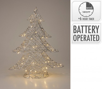 dekorace STROM 60cm LED STŘ s časovačem