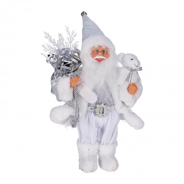 dekorace SANTA stojící 30cm LED STŘ