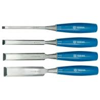 Dlát s kvalitní bukovou rukojetí  sada 4ks 6-1