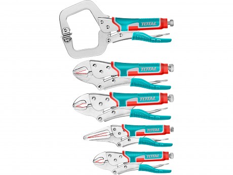Kleště rychloupínací, sada 5ks