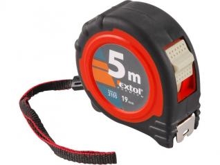 EXTOL CRAFT Metr svinovací 5m, šířka pásku 19mm 3155