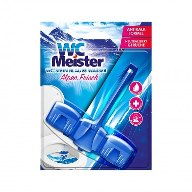 WC blok MEISTER 45g Alpen Frish barvící