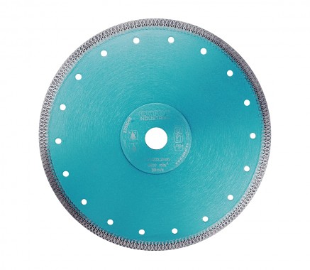 kotúč diamantový rezný turbo Thin Cut suché i mokré rezanie, 230x22,2mm, EXTOL INDUSTRIAL