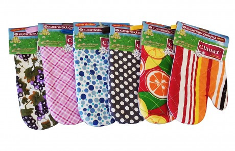 chňapka BA/teflon s magnetem/poutkem pravá mix motivů