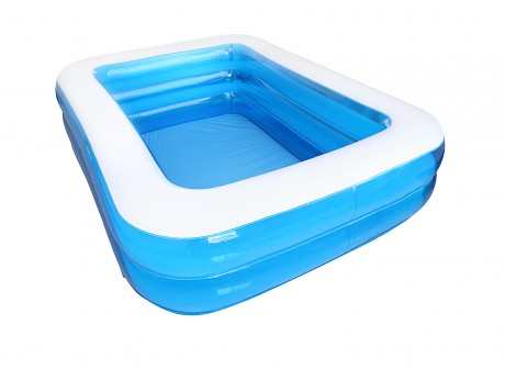 bazén nafukovací obdélník 262x175x51cm BÍ/MO