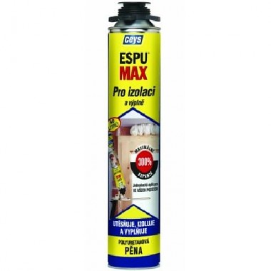 pena montážna 750ml vysokoexpanzní pištoľová CEYS