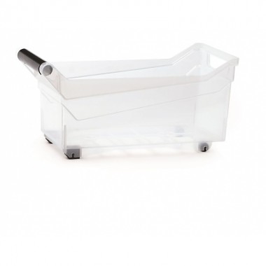 PROSPERPLAST Box s Koliesko 380 x 177 x 180 m transparentný