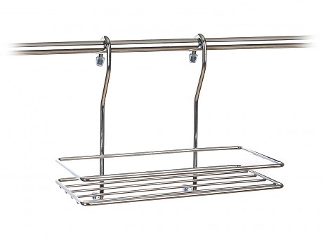 polička závěsná VARIELLA 26x21x14cm Cr