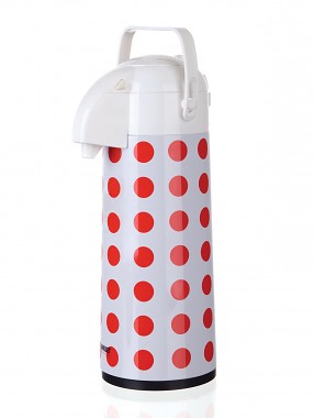 termoska s pumpičkou 1,9l nerez+PH PUNTÍKY CULINARIA