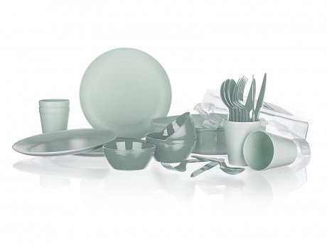 nádobí kemping.TRAVEL sada 26díl. PH MINT