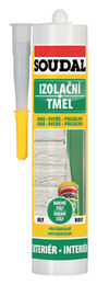 Izolačný tmel biely 300ml Soudal 1230000