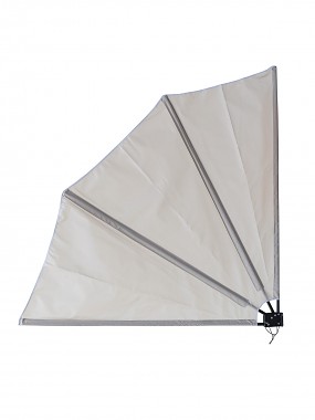 zástěna na balkon 1,4m, skládací, PES