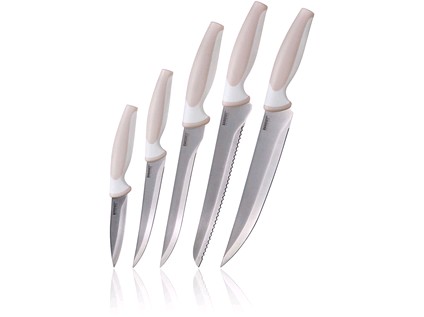 nôž TRINITY CULINARIA KRÉM sada 5díl.
