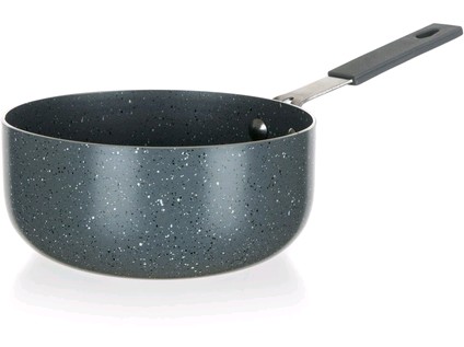 rajnica s rúčkou 14x6cm nepřiln.povrch GRANITE GREY