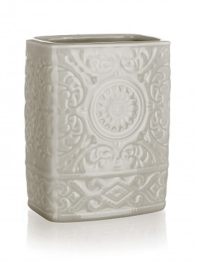 kelímek na kartáčky 9x6x12cm keramický ŠE-BÉŽ